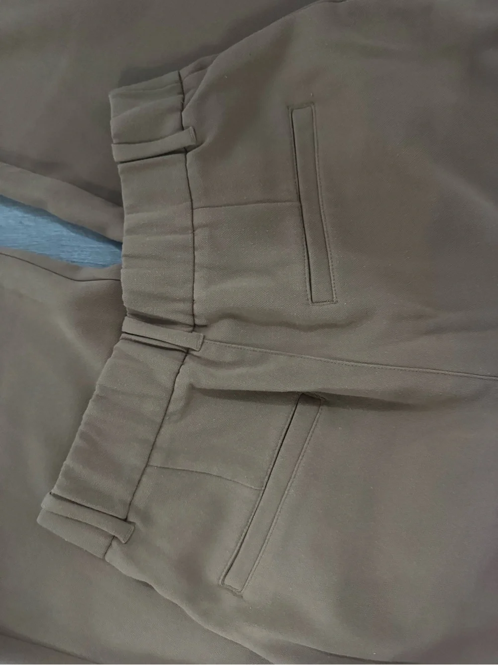Abercrombie & Fitch Men's Brown Wide-Leg Trousers